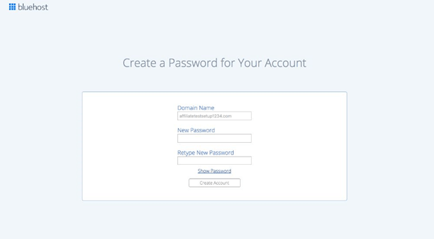 set your blog password