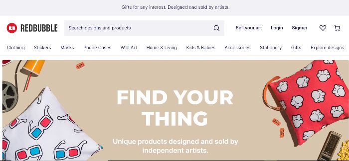 online money making website-Redbubble