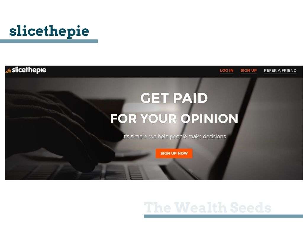Slicethepie high paying micro jobs site for reviews