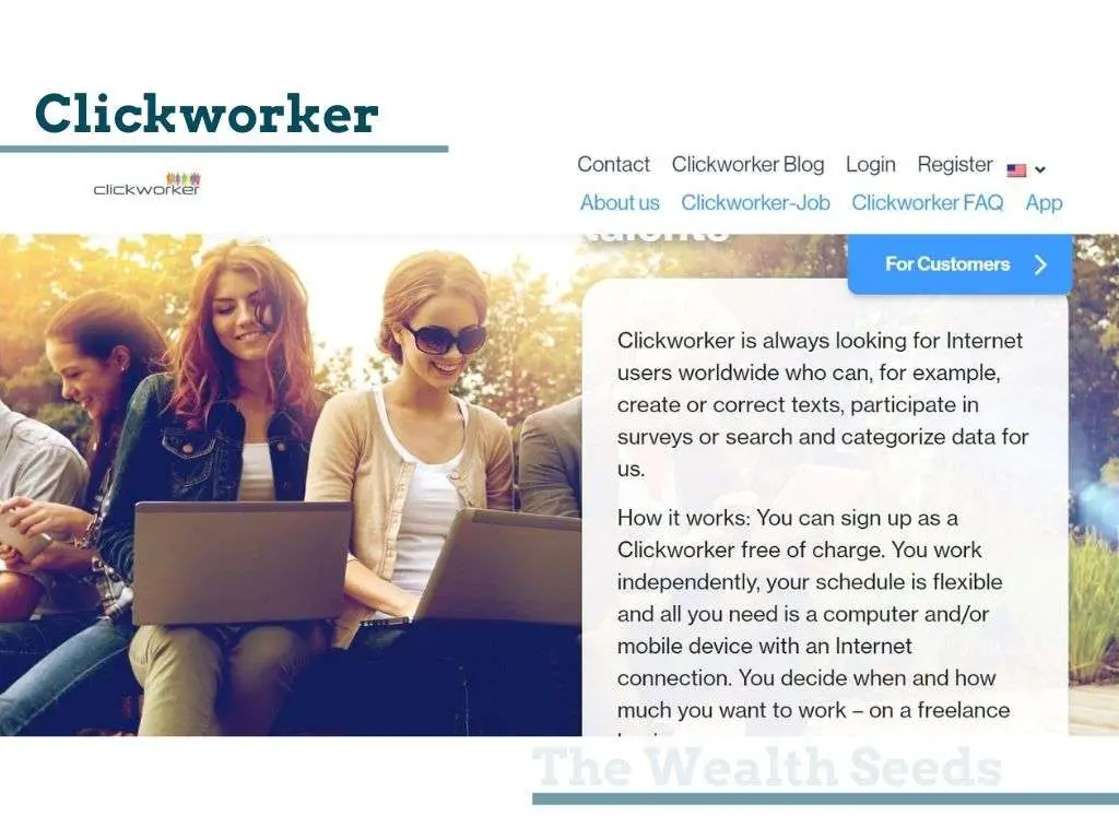 clickworker website