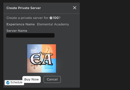 Create private server and charge for it