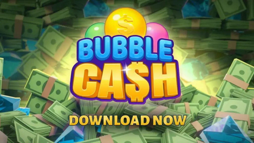 Bubble cash graphic