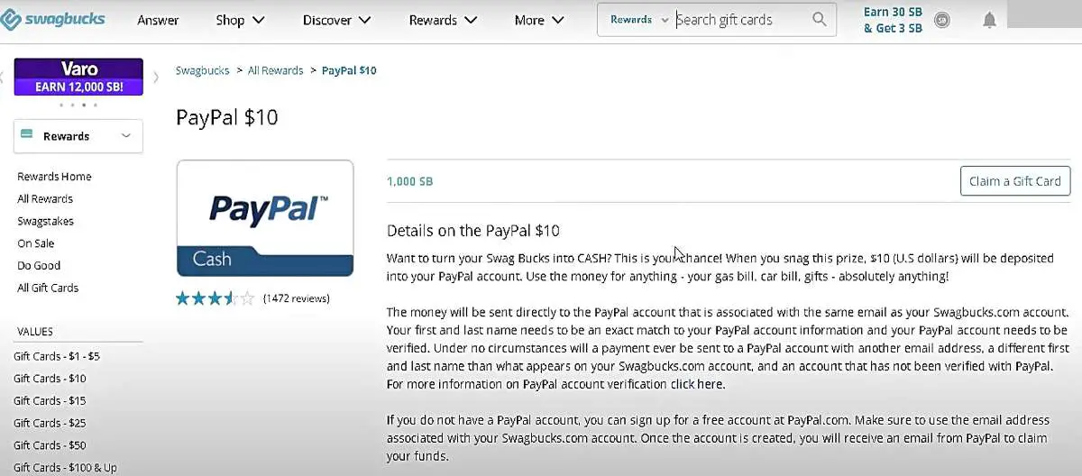 How to Cash Out Swagbucks to PayPal A StepbyStep Guide The Wealth