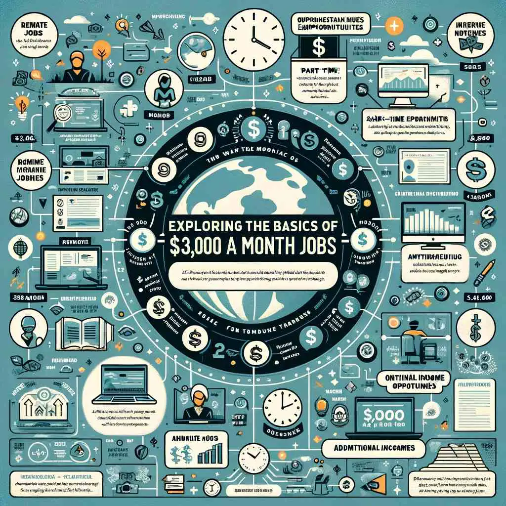 3000 a month jobs infographic